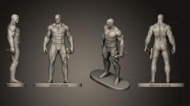Figurines of people demolidor 3d model
